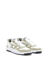 S-Ukiyo Low-Low-top sneakers in leather and nylon