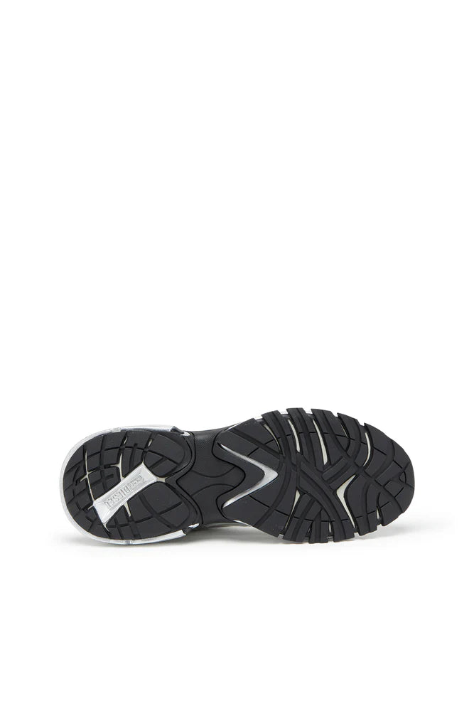 S-Serendipity-Mesh sneakers with metallic overlays