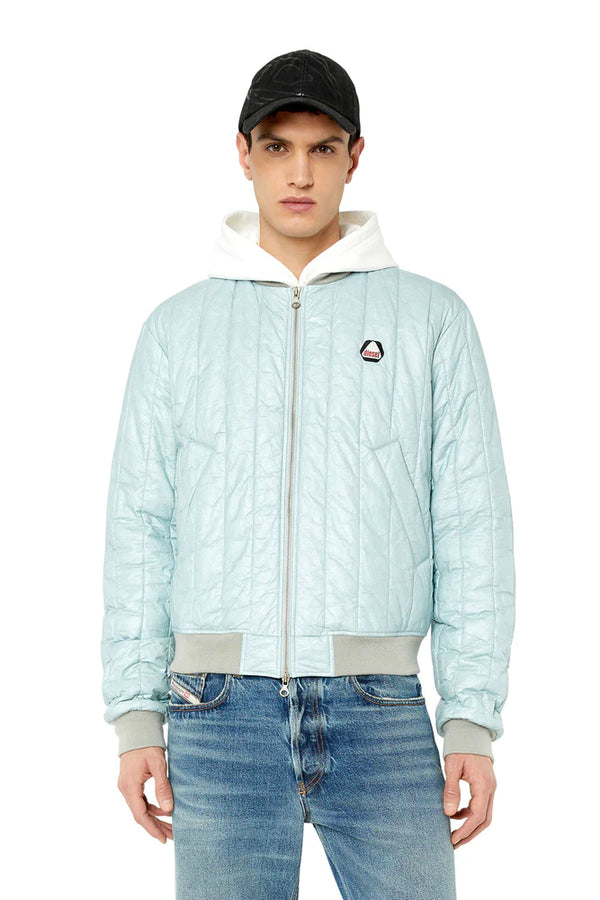 Bomber jacket with back print