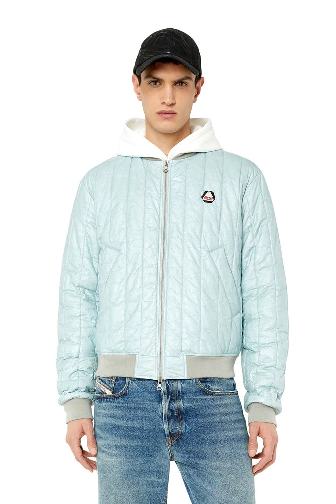Bomber jacket with back print