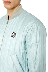 Bomber jacket with back print