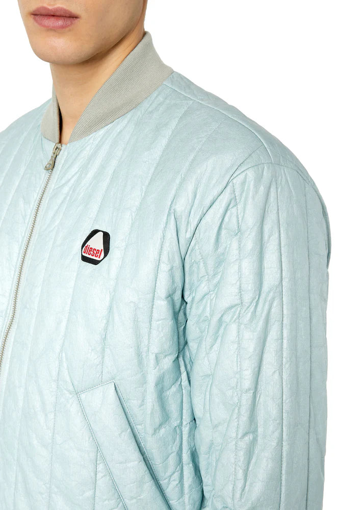 Bomber jacket with back print
