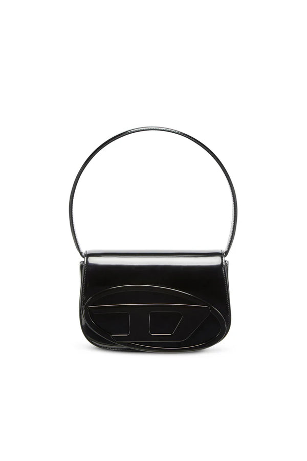 1DR-Iconic shoulder bag in mirrored leather