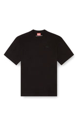 T-shirt with maxi oval D embroidery