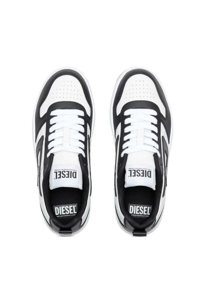 S-Ukiyo Low-Low-top sneakers in leather and nylon