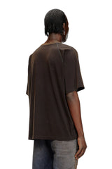 T-Shirt With Inside-Out Print