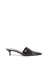 D-Venus-Kitten-Heel Mules In Nappa Leather