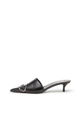 D-Venus-Kitten-Heel Mules In Nappa Leather