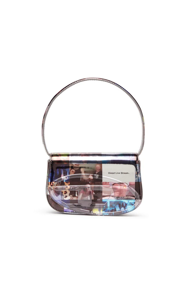1Dr-Iconic Shoulder Bag With Livestream Print