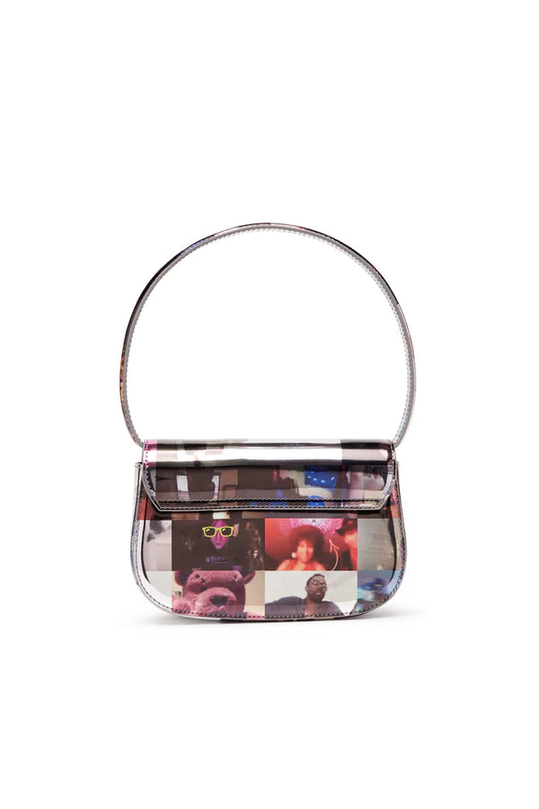 1Dr-Iconic Shoulder Bag With Livestream Print