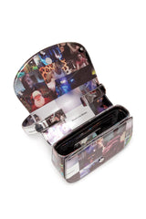 1Dr-Iconic Shoulder Bag With Livestream Print