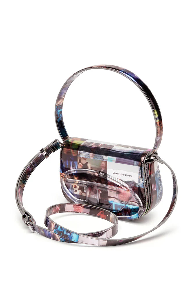 1Dr-Iconic Shoulder Bag With Livestream Print
