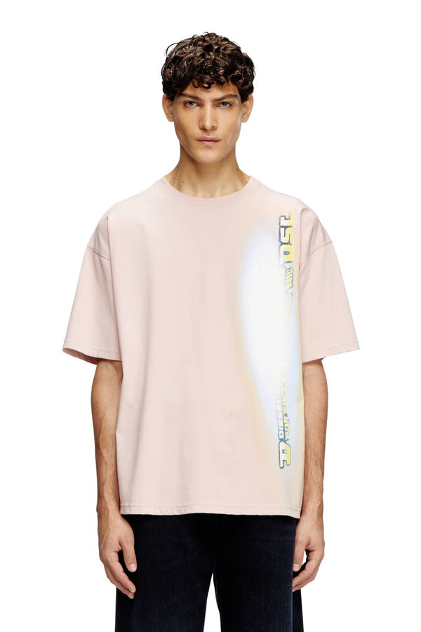 Pop Print Crew Neck T-Shirt