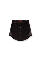 Skirt With Devoré Sweat Stains