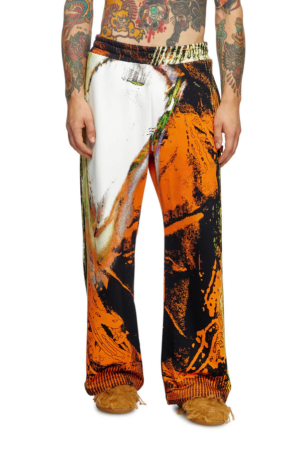 Track Pants With Pop Print