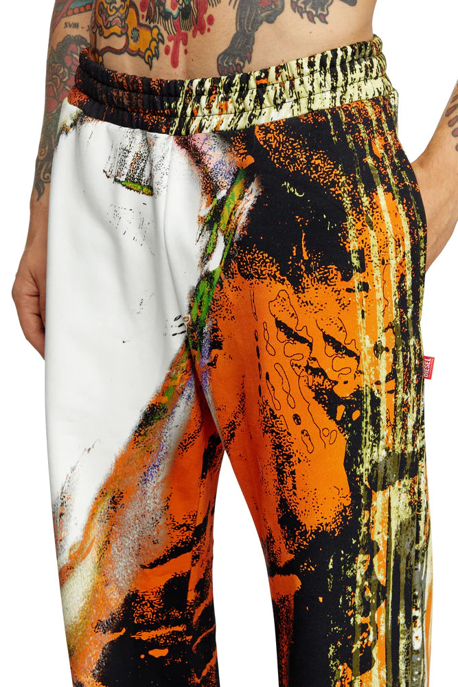 Track Pants With Pop Print