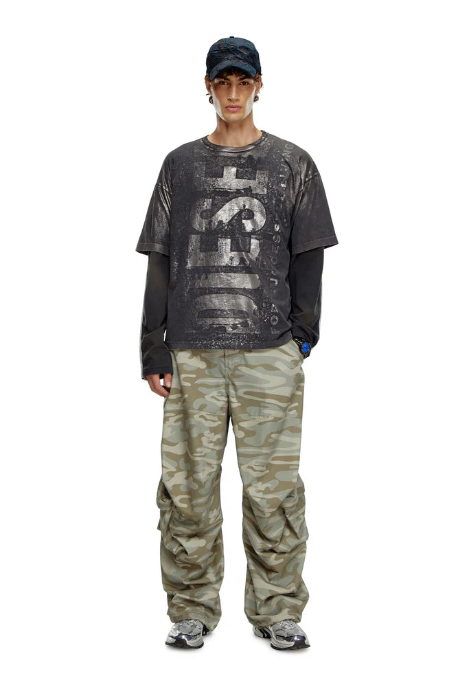 Logo T-Shirt With Metallic Effects