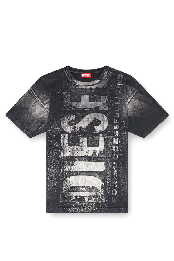 Logo T-Shirt With Metallic Effects