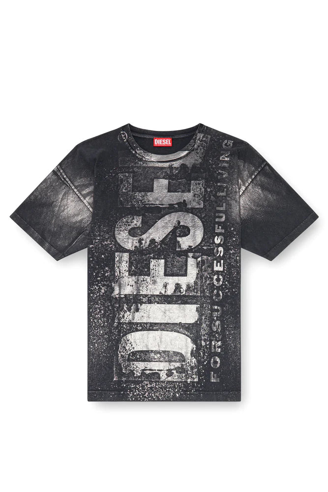 Logo T-Shirt With Metallic Effects