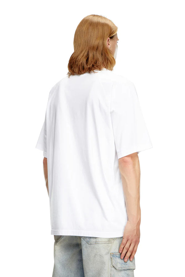 T-Shirt With Inside-Out Print