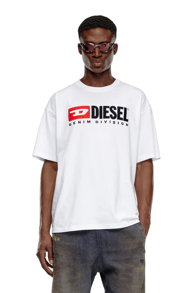 T-shirt with Diesel patch logo