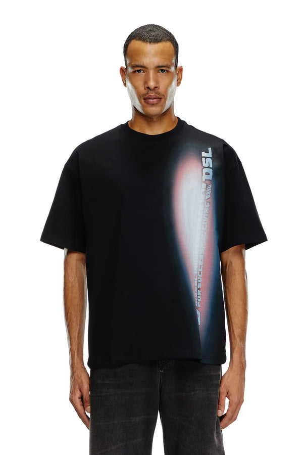 Pop Print Crew Neck T-Shirt