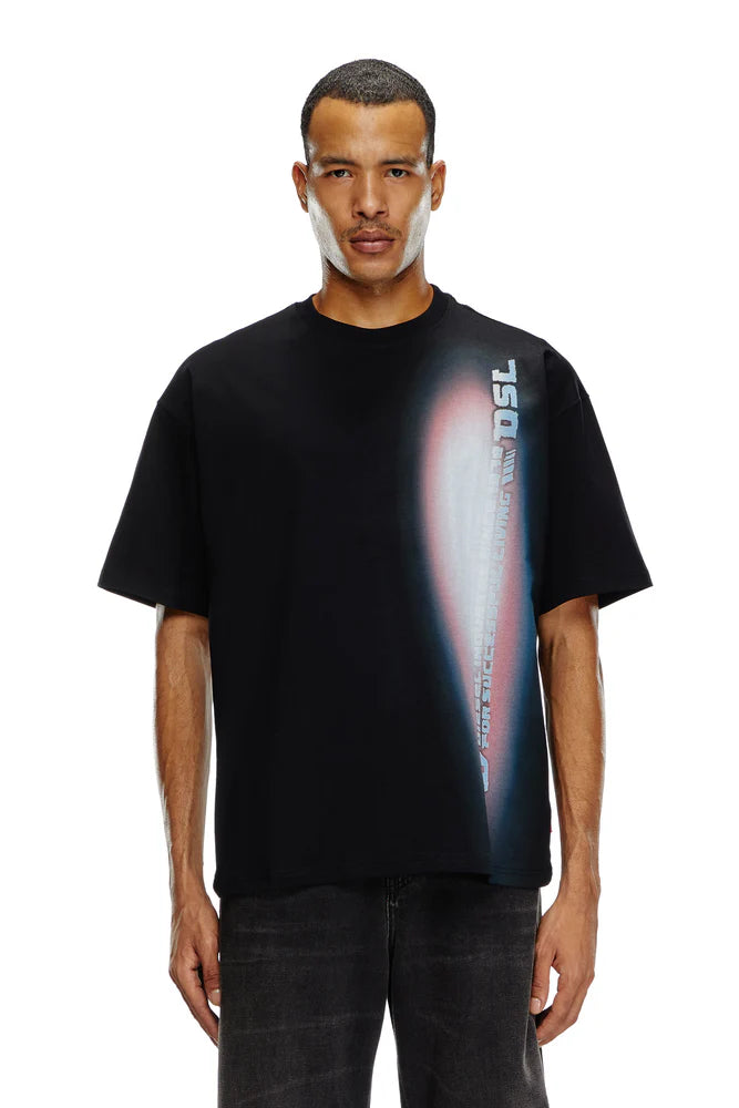 Pop Print Crew Neck T-Shirt