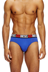 Three-pack of solid-colour briefs