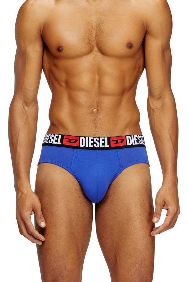 Three-pack of solid-colour briefs