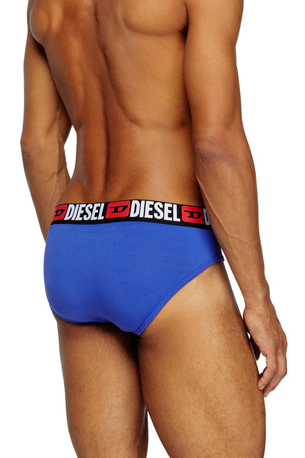 Three-pack of solid-colour briefs