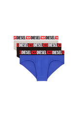 Three-pack of solid-colour briefs