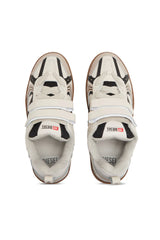 S-Ukiyo-Leather sneaker with straps