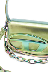 1DR-Iconic shoulder bag with iridescent effect