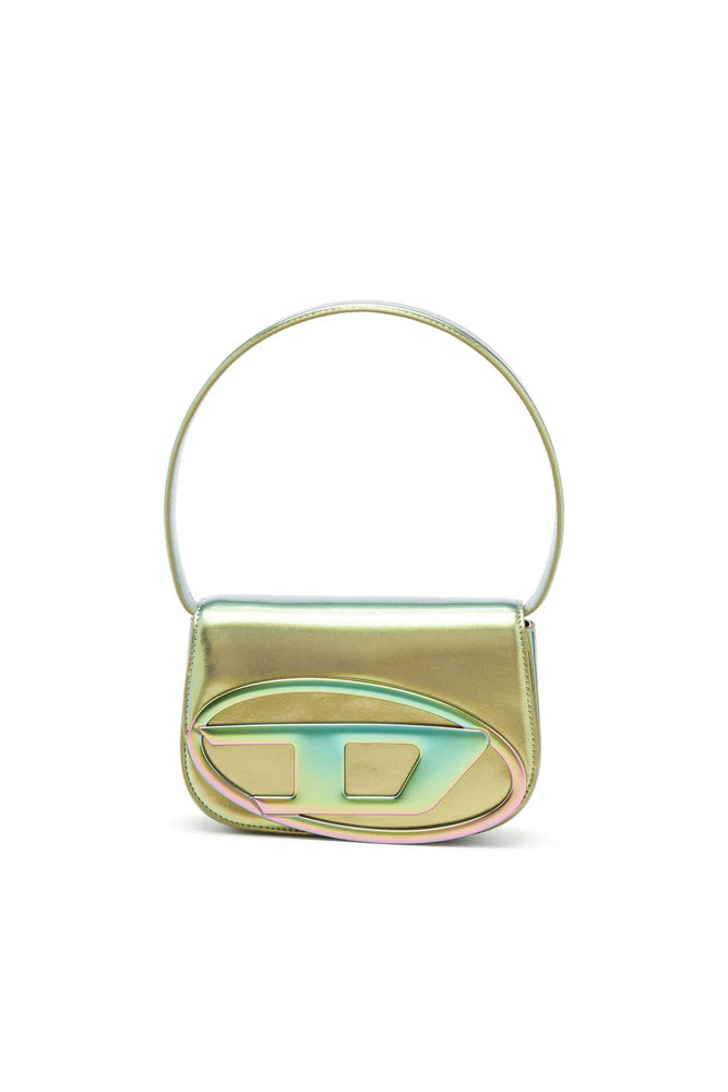 1DR-Iconic shoulder bag with iridescent effect
