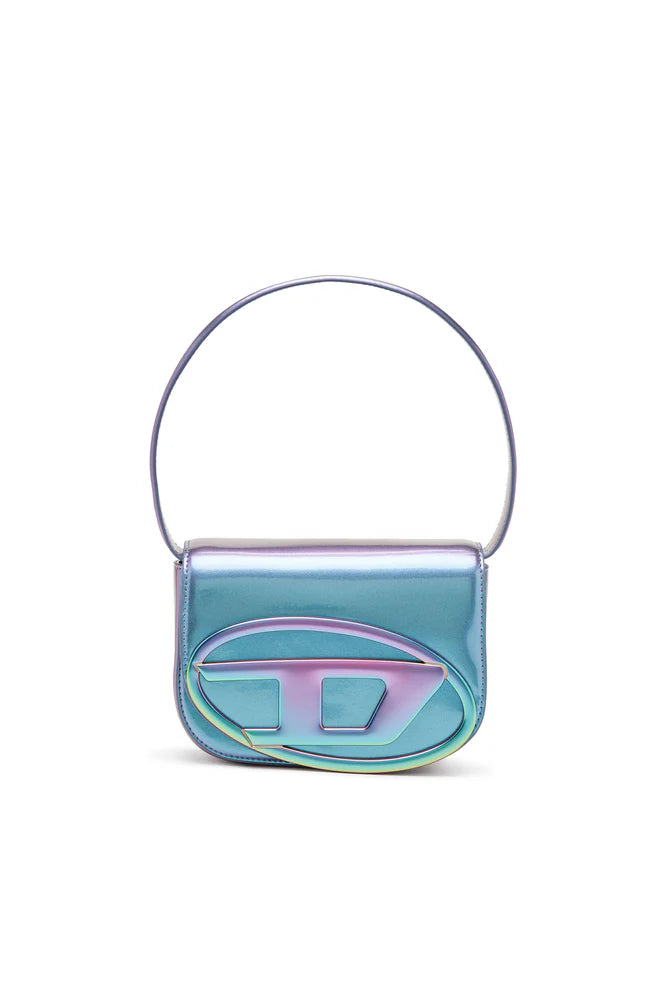 1DR-Iconic shoulder bag with iridescent effect