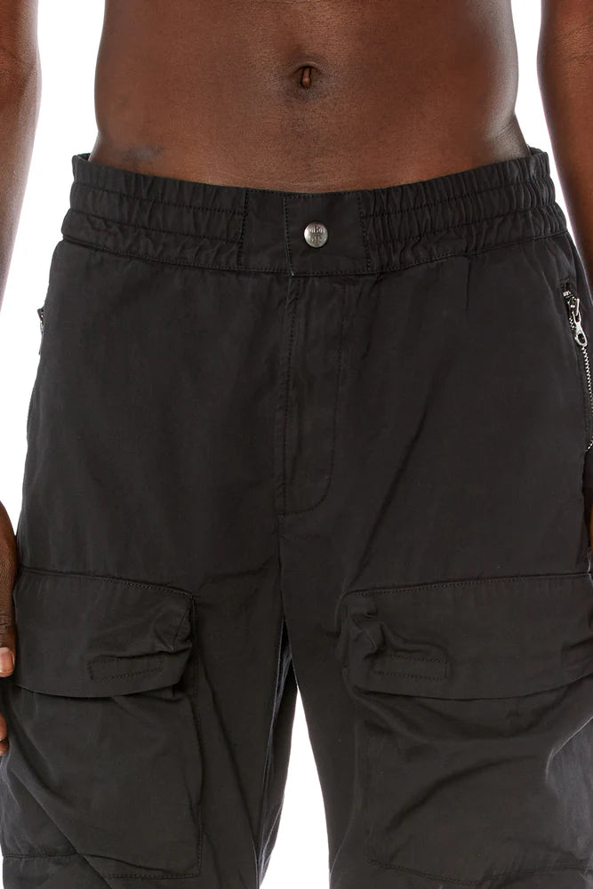 Cargo pants in garment-dyed twill