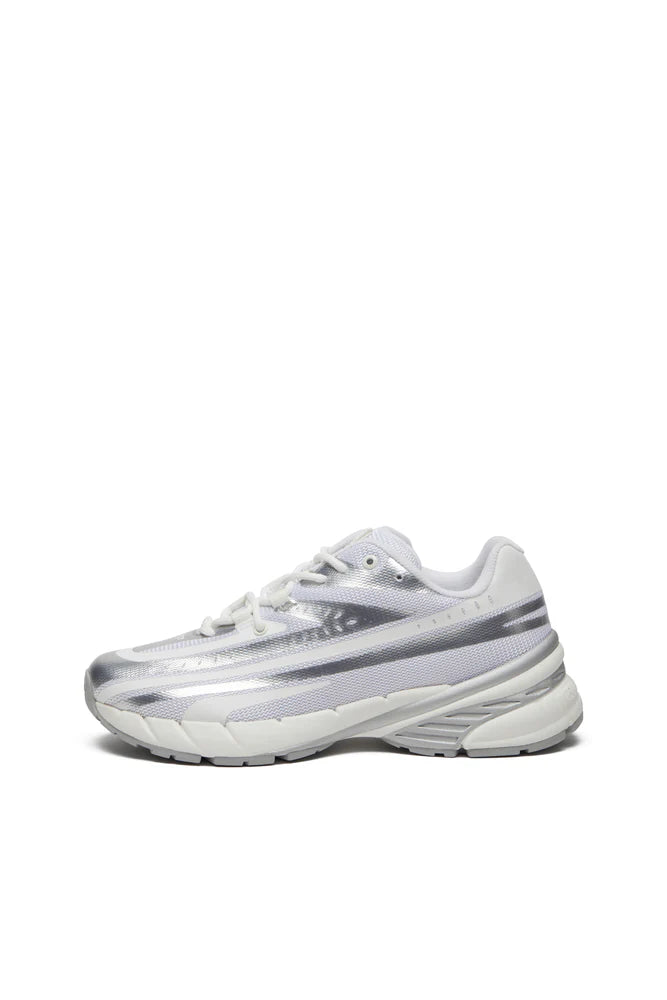 D-Airspeed-Sneakers in coated metallic mesh