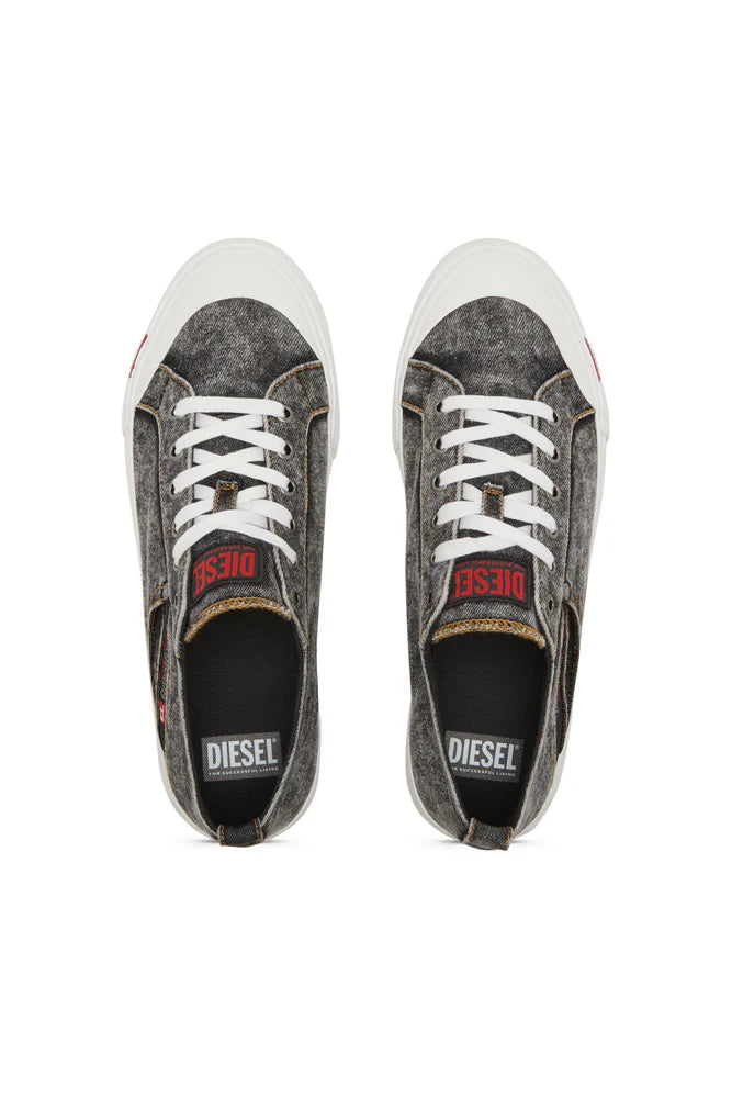 S-Athos-Denim sneakers with pocket detail