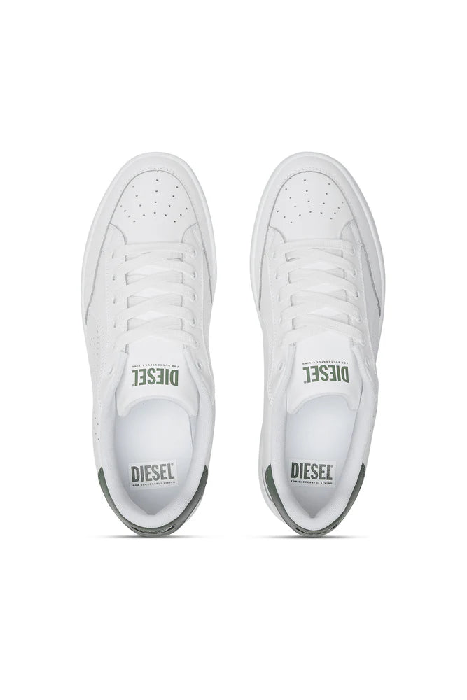 S-Dakota-Leather sneakers with perforated logo
