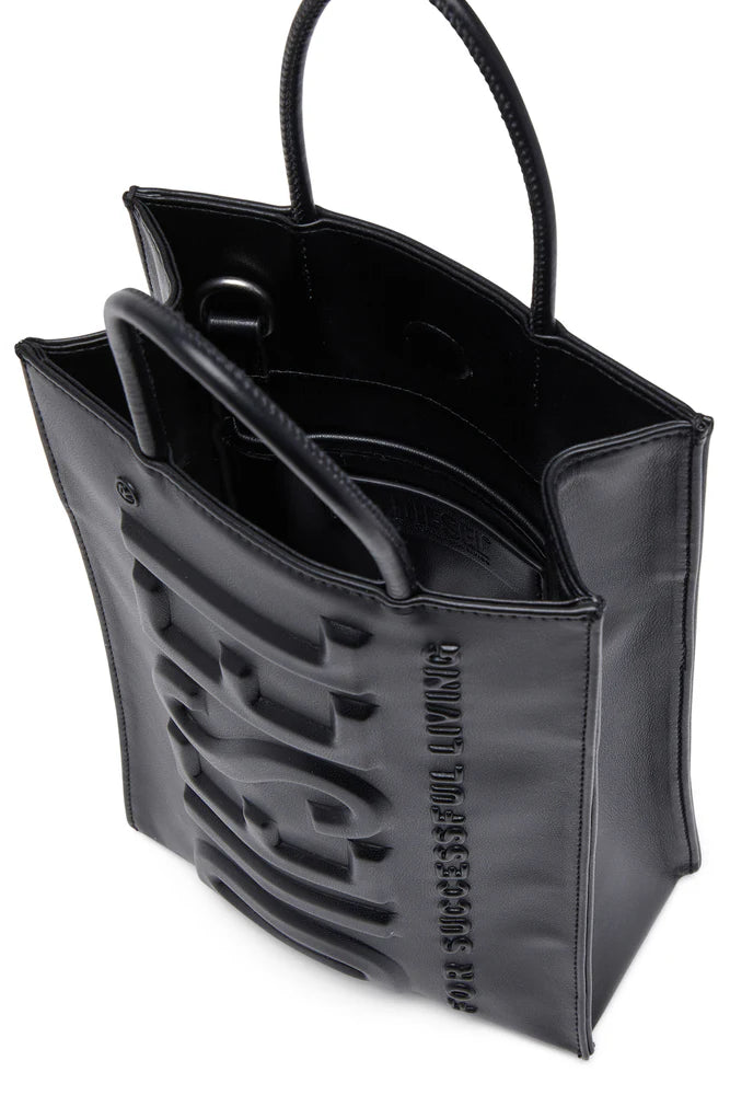 Dsl 3D M-PU tote bag with embossed logo
