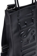 Dsl 3D M-PU tote bag with embossed logo