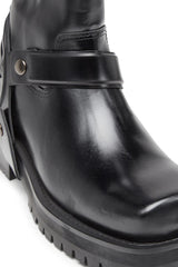 D-Texan-Harness boots in polished leather