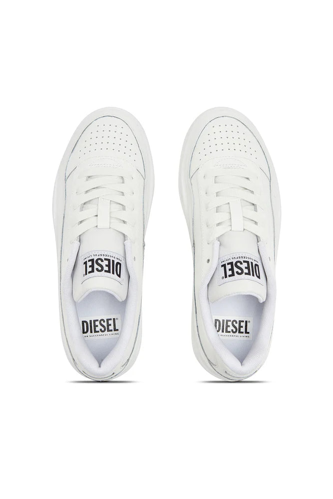 S-Tracker-D-Silicone-dipped leather sneakers