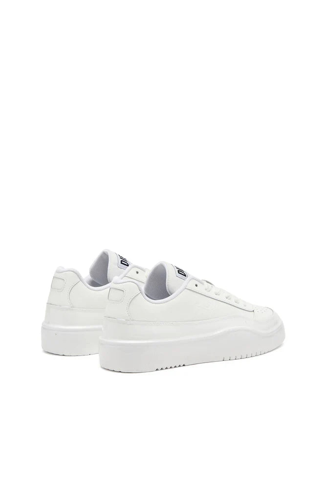 S-Tracker-D-Silicone-dipped leather sneakers