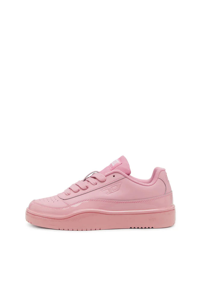 S-Tracker-D-Silicone-dipped leather sneakers