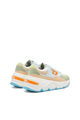 S-Savannah-Platform sneakers in suede and mesh