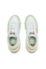 S-Savannah-Platform sneakers in suede and mesh