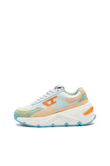 S-Savannah-Platform sneakers in suede and mesh