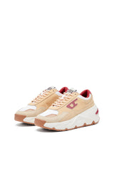 S-Savannah-Platform sneakers in suede and mesh