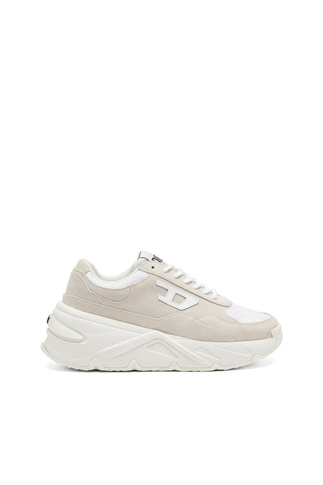 S-Savannah-Platform sneakers in suede and mesh